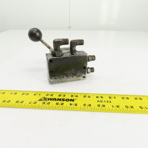 SPX Hytec 4 Port 2 Position Manual Hydraulic Control Valve