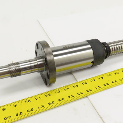 Okuma MX-55VB Ball Screw & Nut Assembly NTN C5 35" OAL 18" Travel 40mm OD