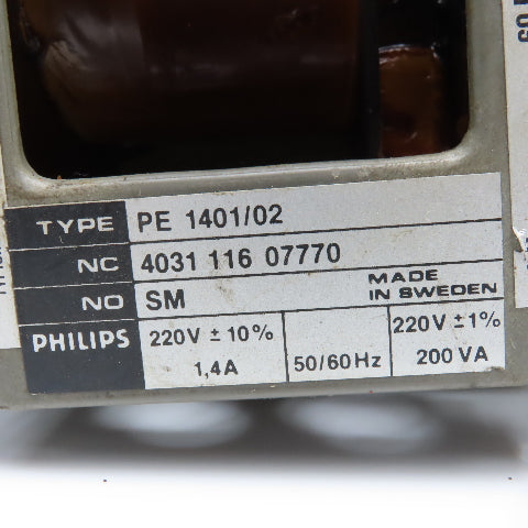 Philips PE 1401/02 220V 50/60Hz 200VA Signal Conditioner