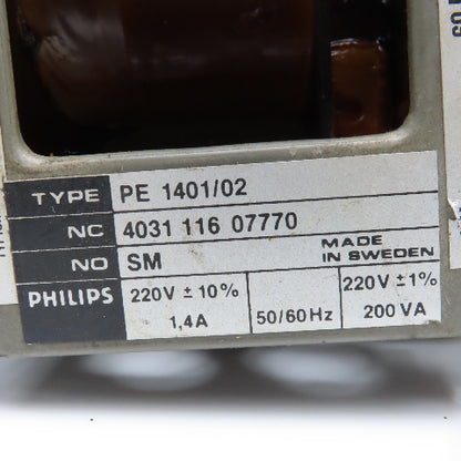 Philips PE 1401/02 220V 50/60Hz 200VA Signal Conditioner