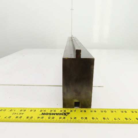 39-7/8" L x 5-1/4" Tall Press Brake Filler/Holder Block 1/2" Tang 3" Thick