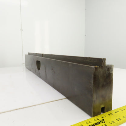 39-7/8" L x 5-1/4" Tall Press Brake Filler/Holder Block 1/2" Tang 3" Thick