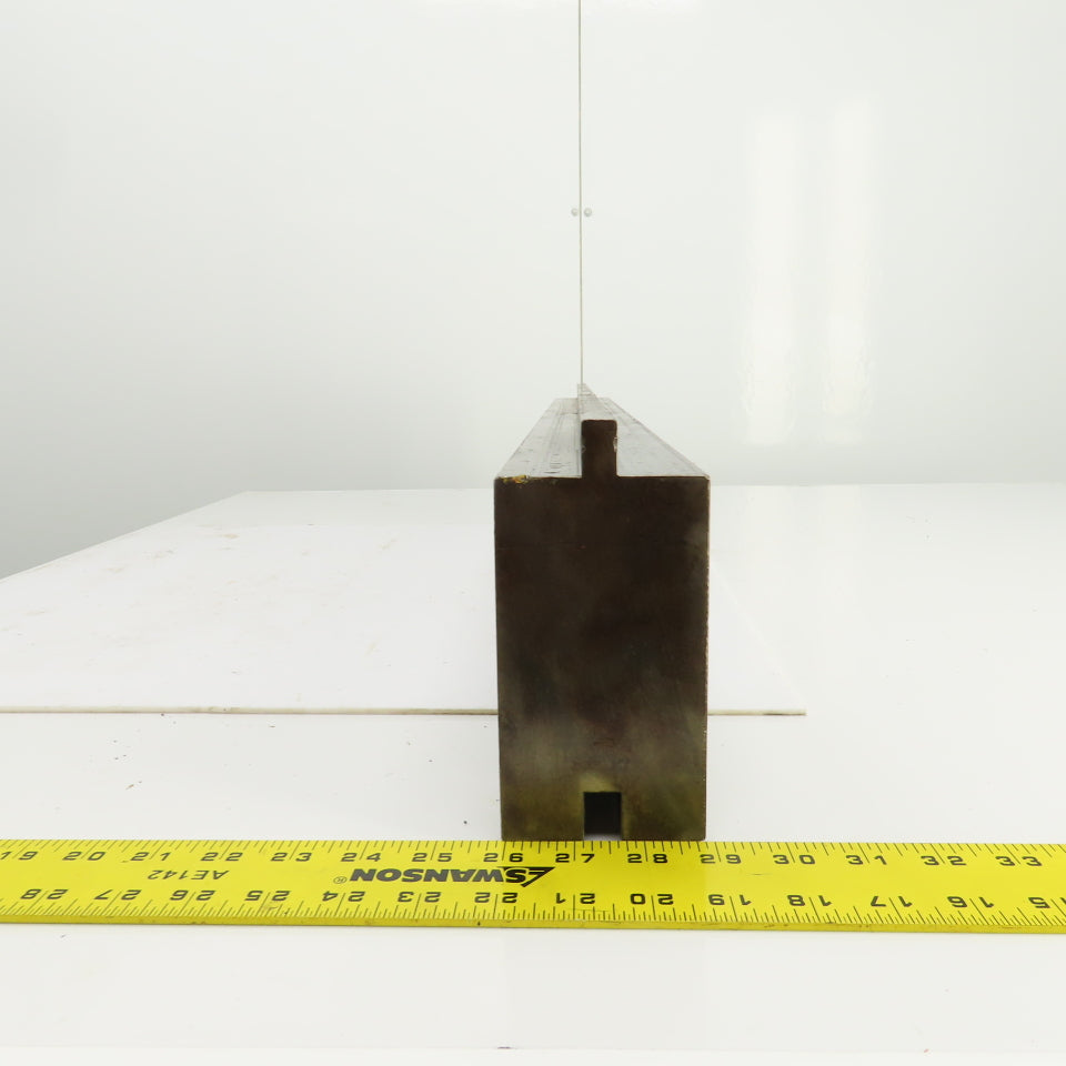 39-7/8" L x 5-1/4" Tall Press Brake Filler/Holder Block 1/2" Tang 3" Thick
