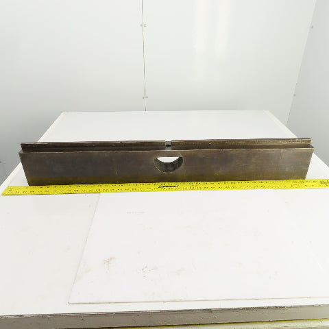 39-7/8" L x 5-1/4" Tall Press Brake Filler/Holder Block 1/2" Tang 3" Thick