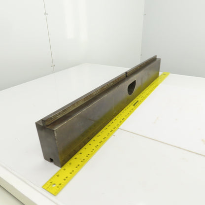 39-7/8" L x 5-1/4" Tall Press Brake Filler/Holder Block 1/2" Tang 3" Thick