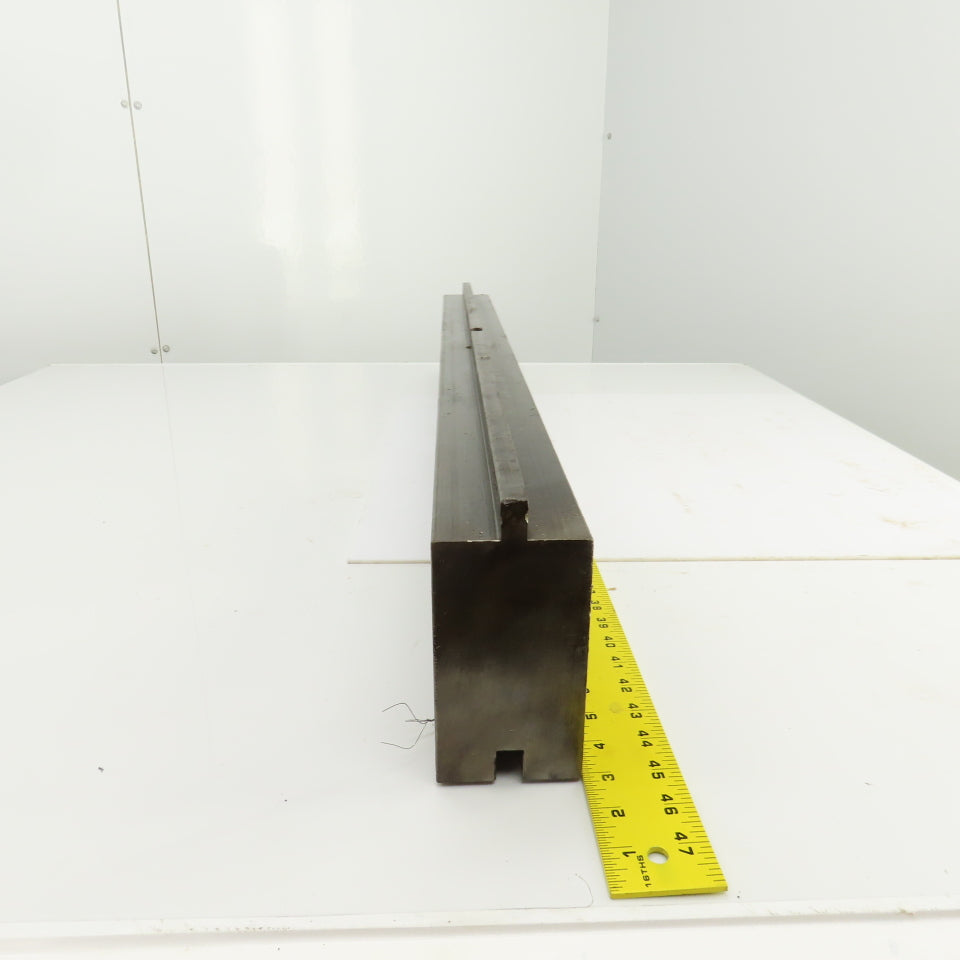 39-7/8" L x 5-1/4" Tall Press Brake Filler/Holder Block 1/2" Tang 3" Thick