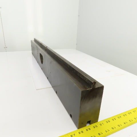 39-7/8" L x 5-1/4" Tall Press Brake Filler/Holder Block 1/2" Tang 3" Thick