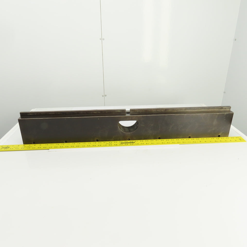 39-7/8" L x 5-1/4" Tall Press Brake Filler/Holder Block 1/2" Tang 3" Thick
