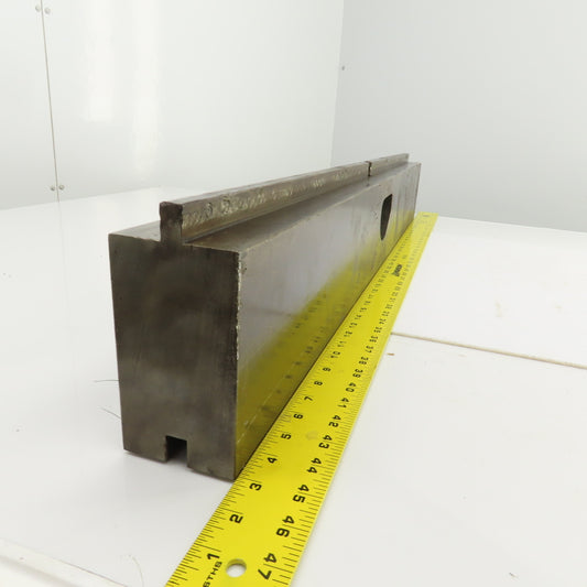 39-7/8" L x 5-1/4" Tall Press Brake Filler/Holder Block 1/2" Tang 3" Thick