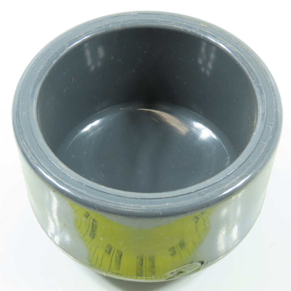 Spears 875-030 3" Socket Cap SCH80 Gray PVCI Pipe Fitting Lot of 4