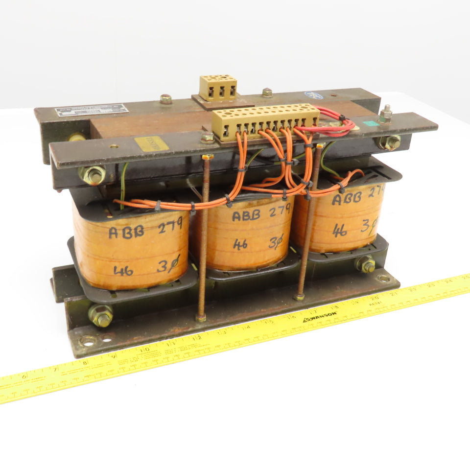 Transformer & Electric Co. TEC 460V Pri 2kVa 220V Sec 60Hz Transformer Tested