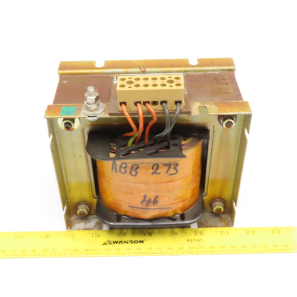 Transformer & Electric Co. TEC 460V Pri .75kVa 120V Sec 60Hz Transformer Tested