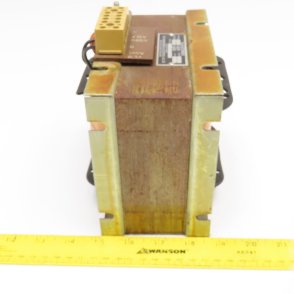 Transformer & Electric Co. TEC 460V Pri .75kVa 120V Sec 60Hz Transformer Tested