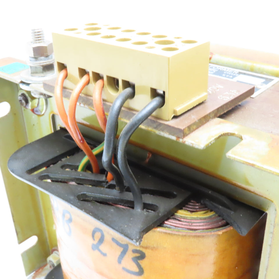 Transformer & Electric Co. TEC 460V Pri .75kVa 120V Sec 60Hz Transformer Tested
