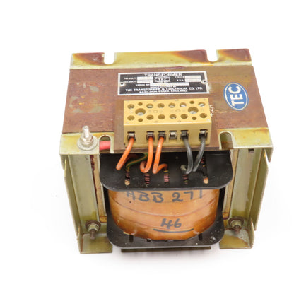 Transformer & Electical Co TEC 460V Pri .50kVa 120V Sec Transformer