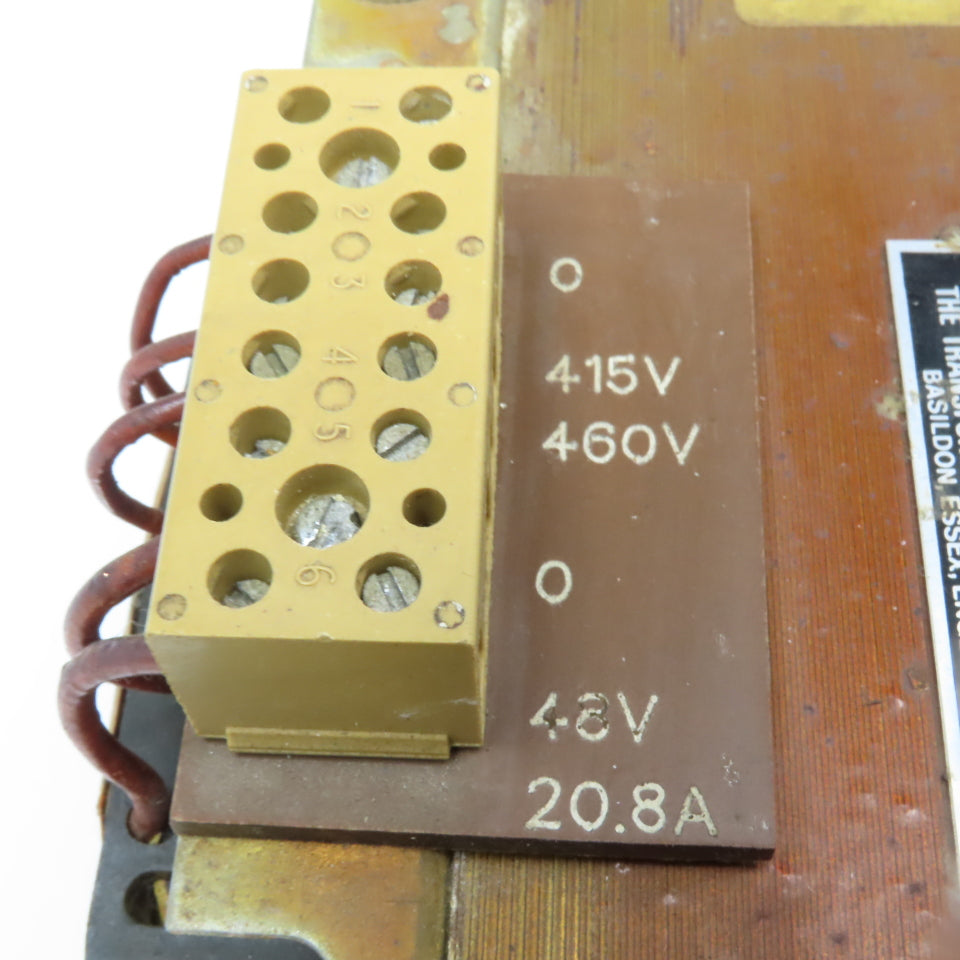 Transformer & Electrical Co. 460V Pri 1.0kVa 48V Sec Transformer 60Hz