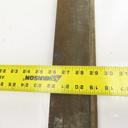 35-7/8" Press Brake 90° Forming V Angle Die Block 1/2" Tang 2-3/4"H x 1-7/8" T