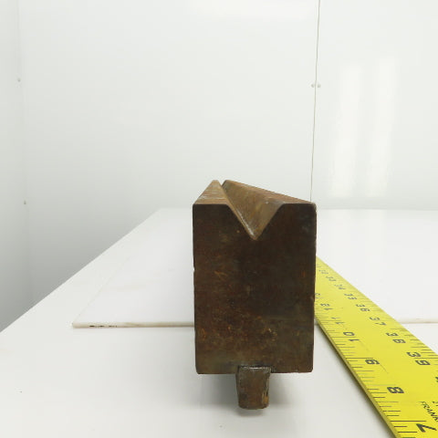 35-7/8" Press Brake 90° Forming V Angle Die Block 1/2" Tang 2-3/4"H x 1-7/8" T
