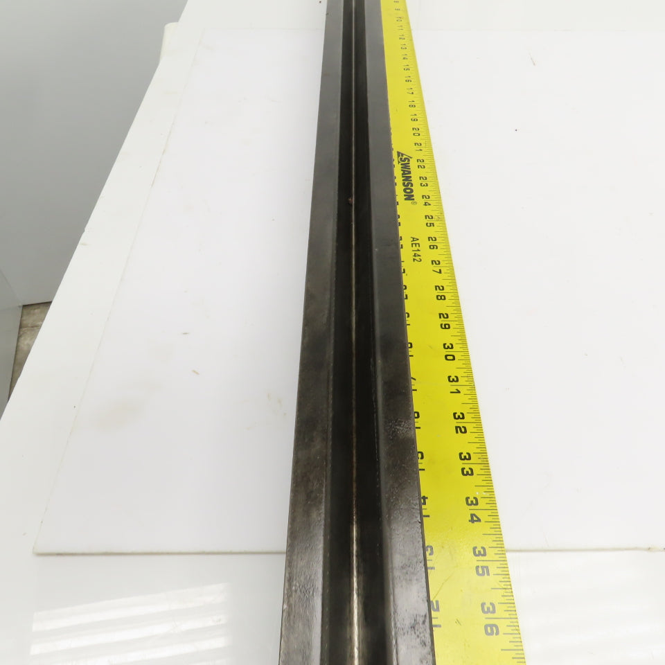 36-1/4" Press Brake 90° Forming V Angle Die Block 1/2" Tang 2-9/16"H x 1-7/8" T