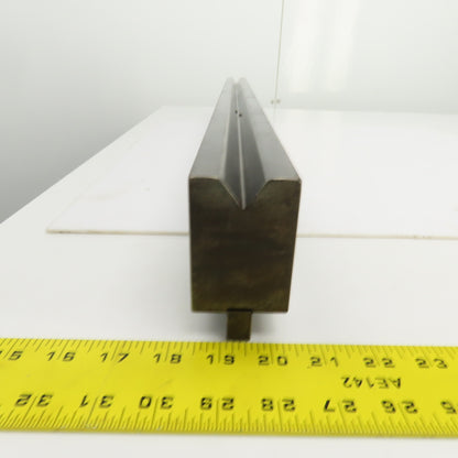 36-1/4" Press Brake 90° Forming V Angle Die Block 1/2" Tang 2-9/16"H x 1-7/8" T