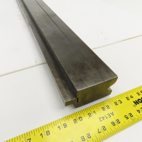 36-1/4" Press Brake 90° Forming V Angle Die Block 1/2" Tang 2-9/16"H x 1-7/8" T