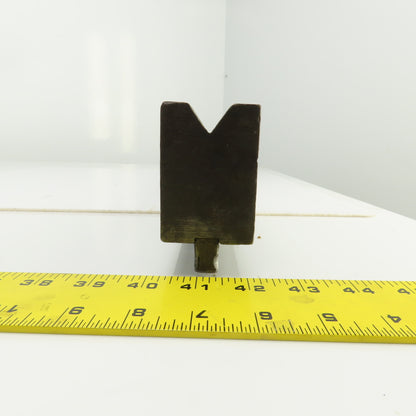 36-1/4" Press Brake 90° Forming V Angle Die Block 1/2" Tang 2-9/16"H x 1-7/8" T