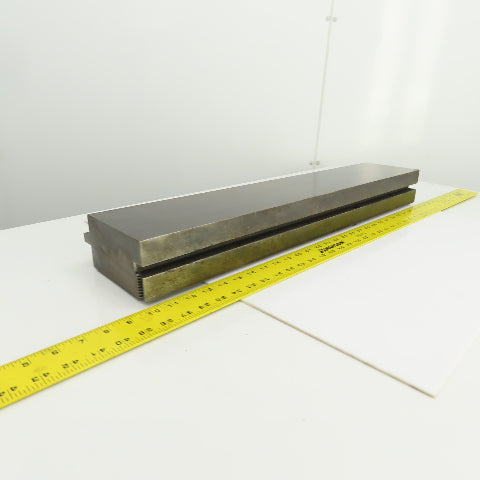 28" L x 5-1/4" Tall Press Brake Filler/Holder Block 1/2" Tang 3" Thick