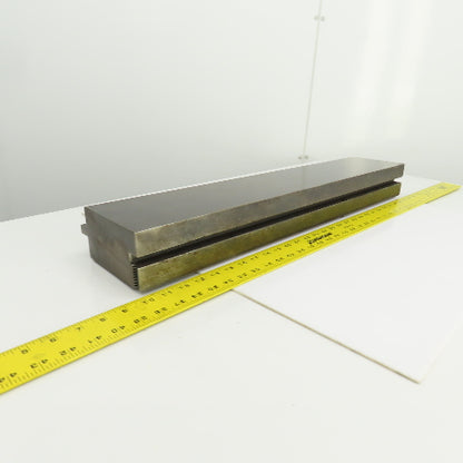 28" L x 5-1/4" Tall Press Brake Filler/Holder Block 1/2" Tang 3" Thick