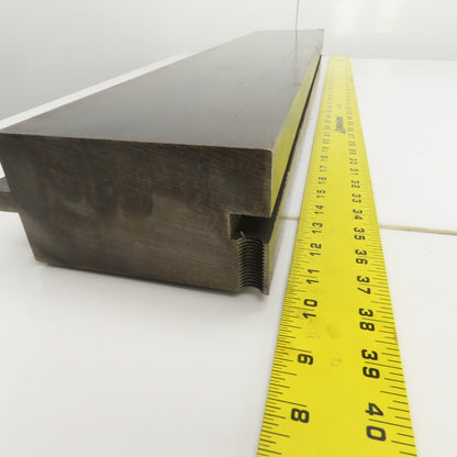 28" L x 5-1/4" Tall Press Brake Filler/Holder Block 1/2" Tang 3" Thick