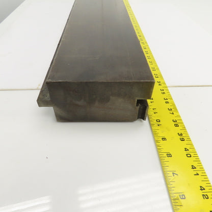 28" L x 5-1/4" Tall Press Brake Filler/Holder Block 1/2" Tang 3" Thick