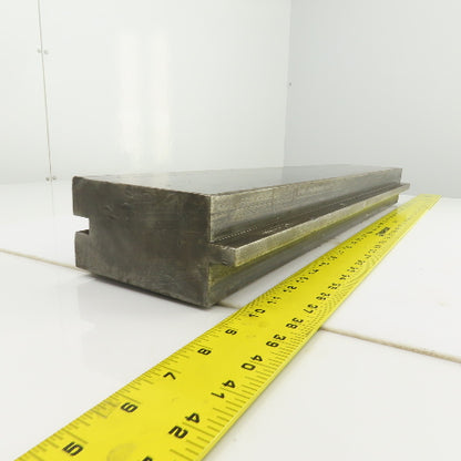 28" L x 5-1/4" Tall Press Brake Filler/Holder Block 1/2" Tang 3" Thick