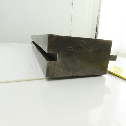 28" L x 5-1/4" Tall Press Brake Filler/Holder Block 1/2" Tang 3" Thick