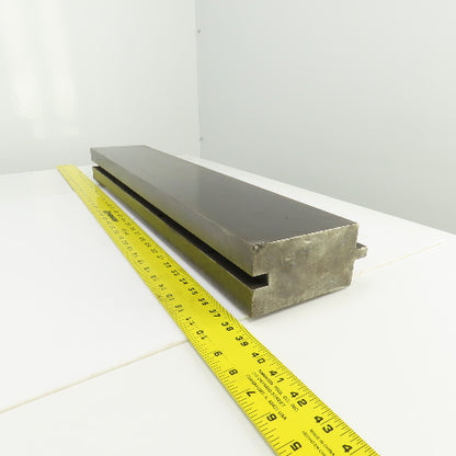 28" L x 5-1/4" Tall Press Brake Filler/Holder Block 1/2" Tang 3" Thick