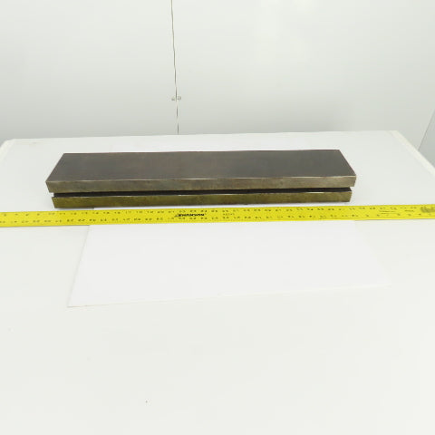 28" L x 5-1/4" Tall Press Brake Filler/Holder Block 1/2" Tang 3" Thick