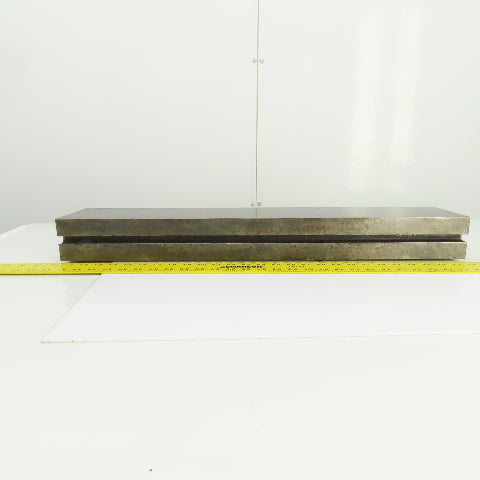 28" L x 5-1/4" Tall Press Brake Filler/Holder Block 1/2" Tang 3" Thick