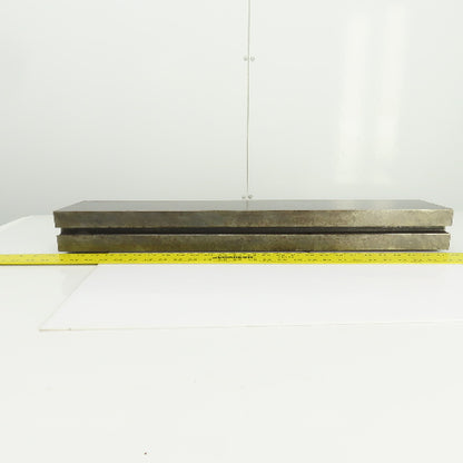 28" L x 5-1/4" Tall Press Brake Filler/Holder Block 1/2" Tang 3" Thick
