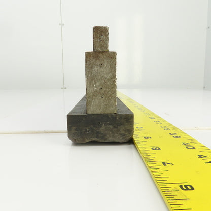 30" x 3" Tall Press Brake Filler Riser / Die Holder Block 1/2" Tang 1" Thick