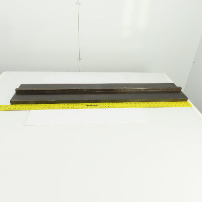 40" x 1" Press Brake Filler Riser / Die Holder Block 3/4" Tang 8" Wide