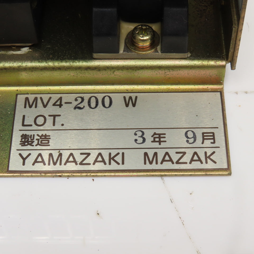 Yamazaki MV4-200 W Servo Drive