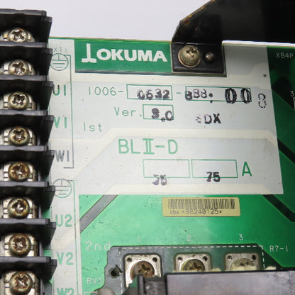 Okuma 1006-0632 BLII-D Servo Amplifier Drive Unit 75A