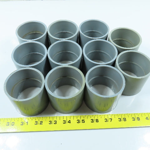 Carlon E940J 2" Coupling Gray PVC Pipe Fitting Lot of 11