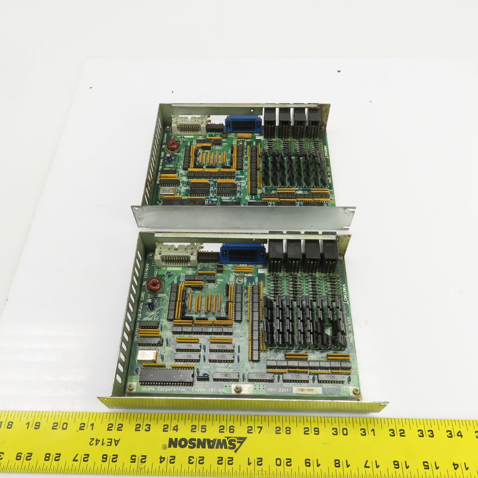 Okuma 1911-2241-188-358 FUB-P4M4 OPUS7000 Controller Ver. 2.0 Lot Of 2
