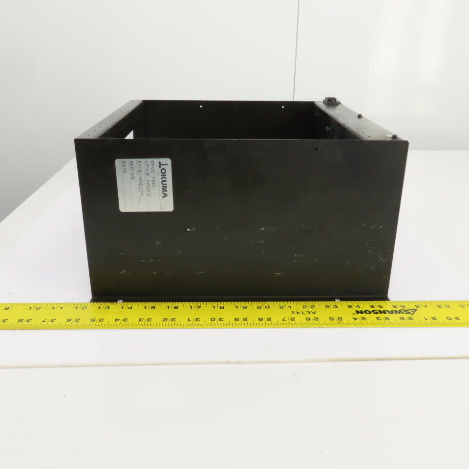 Okuma E7191-855-021 Opus 7000 10 Slot Rack Chassis W/Motherboard 1911-2003