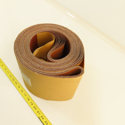 Uneeda M-148981 8" x 64" Sanding Belts RKXO Cloth #80 Grit T14 Lot Of 10
