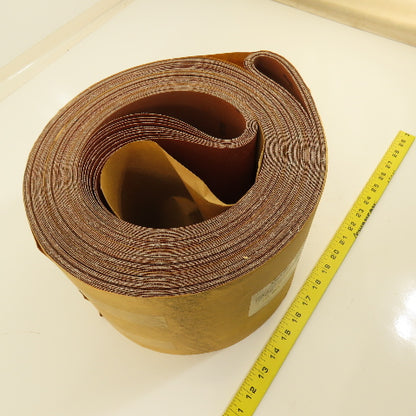 Uneeda M-148981 8" x 64" Sanding Belts RKXO Cloth #80 Grit T14 Lot Of 10