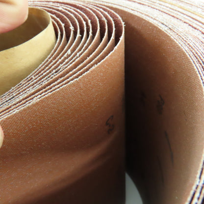 Uneeda M-148981 8" x 64" Sanding Belts RKXO Cloth #80 Grit T14 Lot Of 10