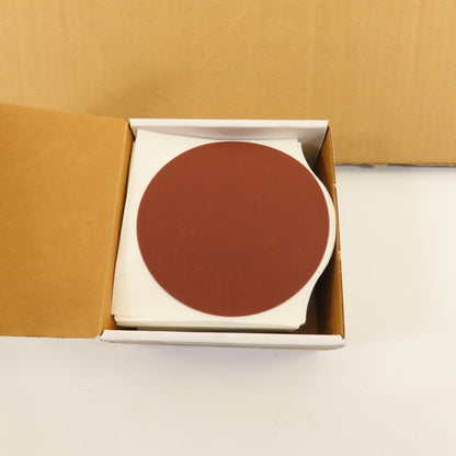 Uneeda M-119538 5" OD Sanding Discs RKJFO Cloth #320 Grit PSA SQ.Tab Lot/1000