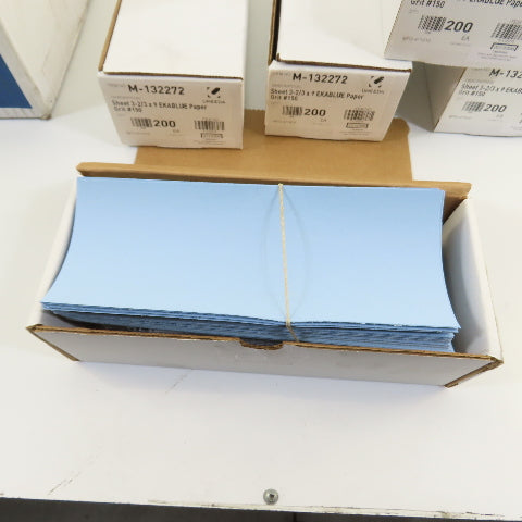 Uneeda M-132272 3-2/3" x 9" Sanding Sheets EKABLUE Paper #150 Grit Lot Of 1000