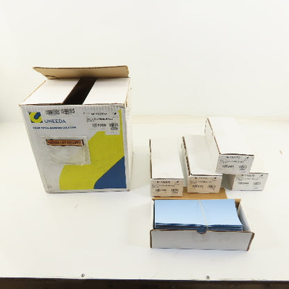 Uneeda M-132272 3-2/3" x 9" Sanding Sheets EKABLUE Paper #150 Grit Lot Of 1000