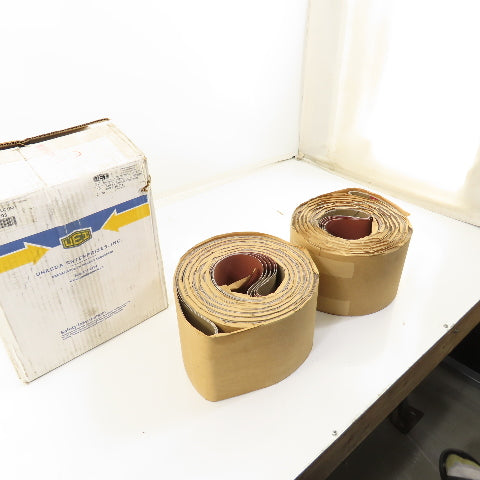 Uneeda M-153047 6 x 335" Sanding Belts UMAYD Cloth #150 Grit T13 Lot Of 10